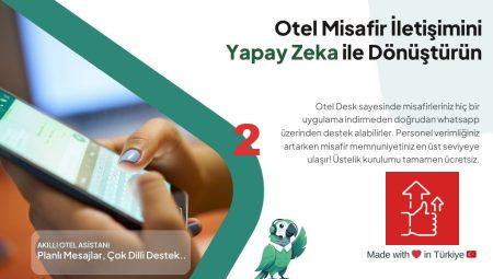 Türkiye Otelcilik Sektöründe Bir İlk: Otel Müdürü Kendi Yapay Zeka Destekli Akıllı Otel Asistanını Geliştirdi