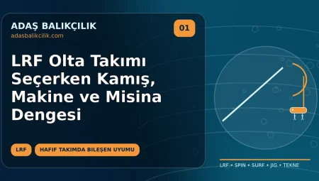 LRF Olta Takımı Seçerken Kamış, Makine ve Misina Dengesi